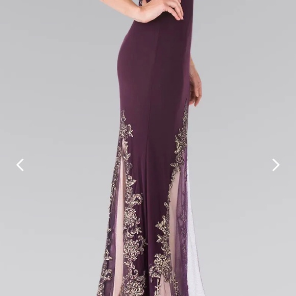 Elizabeth K GL2204 Stunning Embroidered Dress - Picture 2 of 5